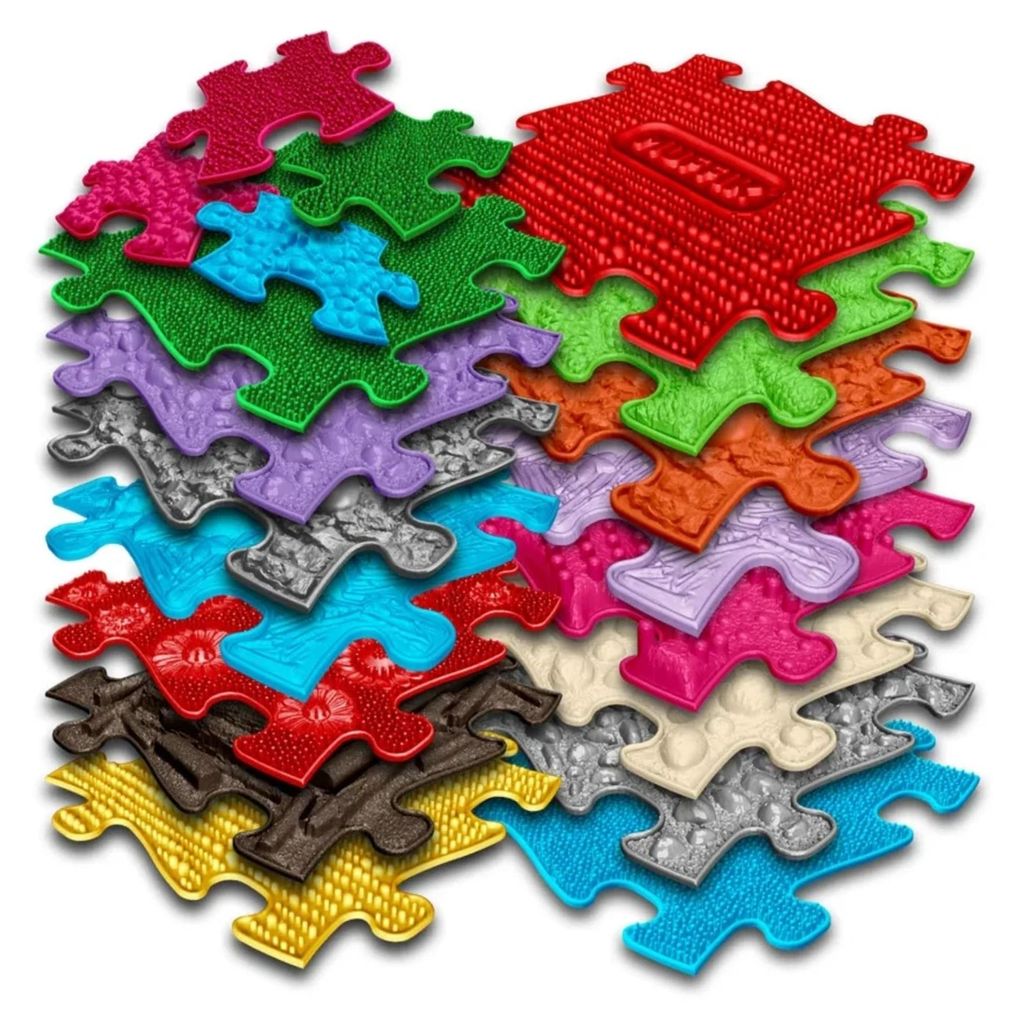 Set di puzzle ortopedici sensoriali XXL A Muffik Immagine del prodotto 