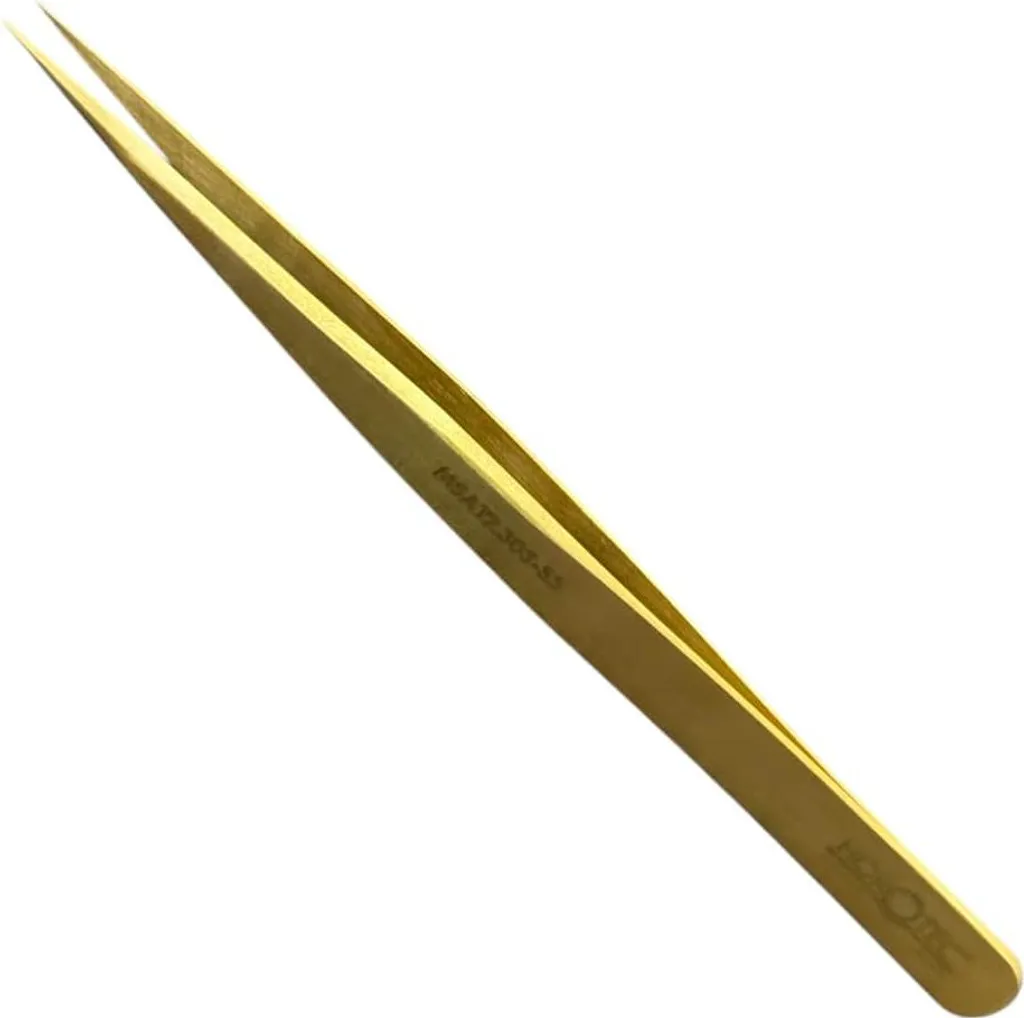 Pince de précision en laiton Horotec pour manipuler le spiral