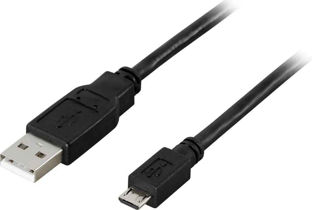 Cavo Dati USB 2.0 Tipo A/Micro B 2m Nero | Fornitura Office Professional