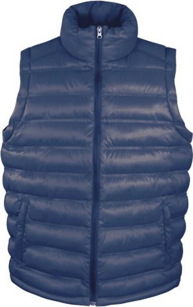 Result Herren Ice Bird Steppweste / Bodywarmer BC2726 (2XL) (Marineblau)