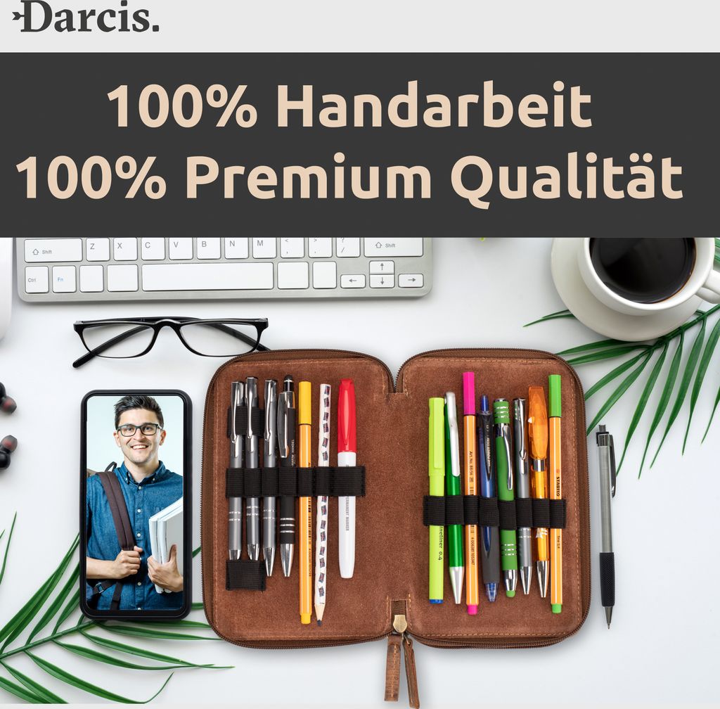 Darcis Federmäppchen -Stiftemappe Vintage Produktbild 3