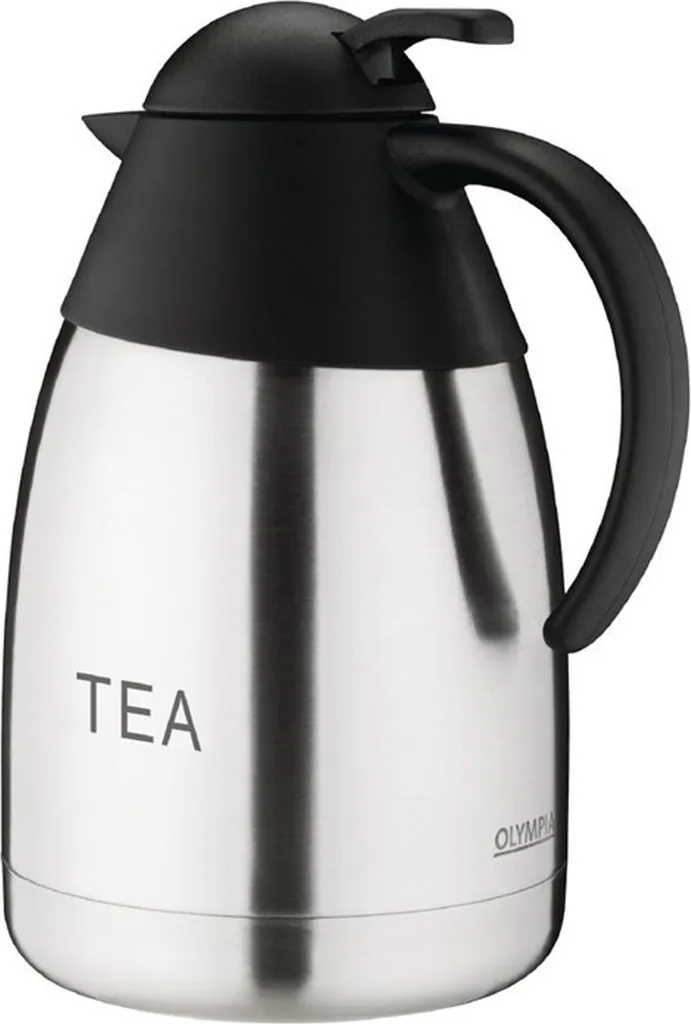 Caraffa Termica Olympia 1,5L Inox | Teiera Sottovuoto Professionale TEA