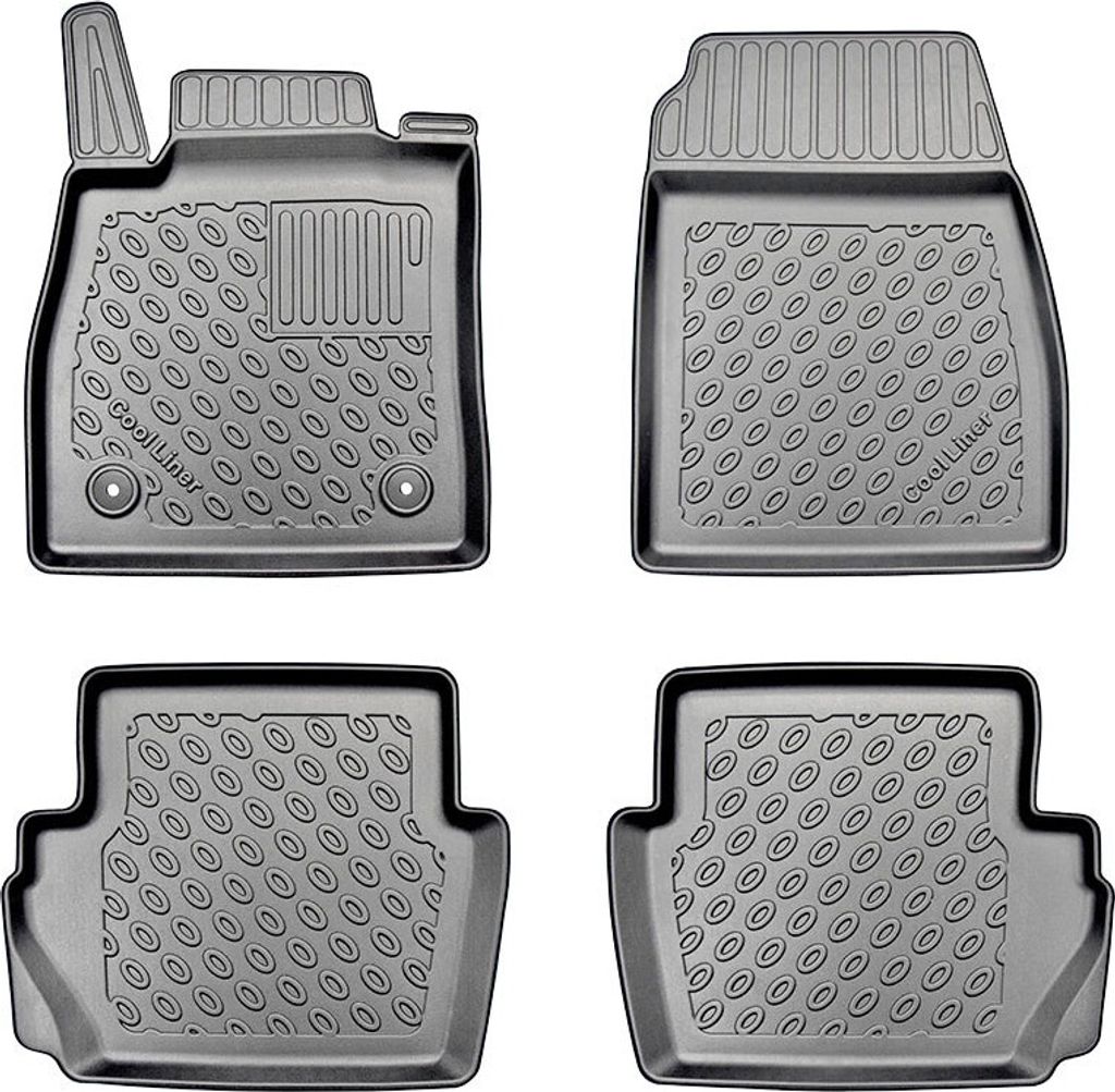 Z494015 TPE-Gummifußmatten kompatibel mit Ford Puma SUV/5 10.2019-