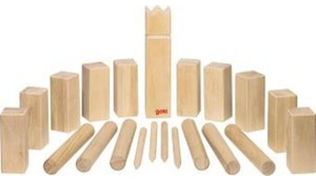 Wikingerspiel Kubb, im Baumwollbeutel Produktbild 