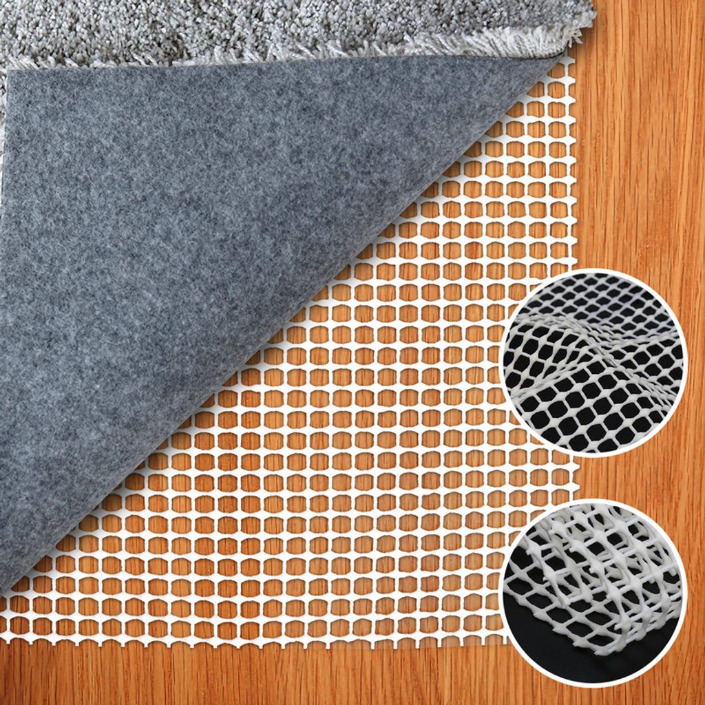 Antirutschmatte  Teppich Unterlage & Teppich Antrutsch