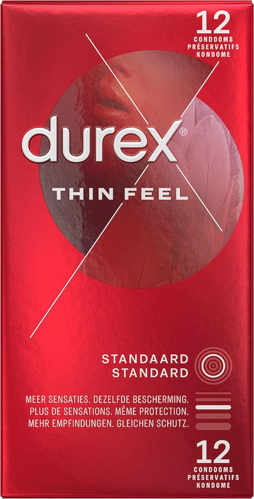 Durex Thin Feel Kondome - 12 Stück