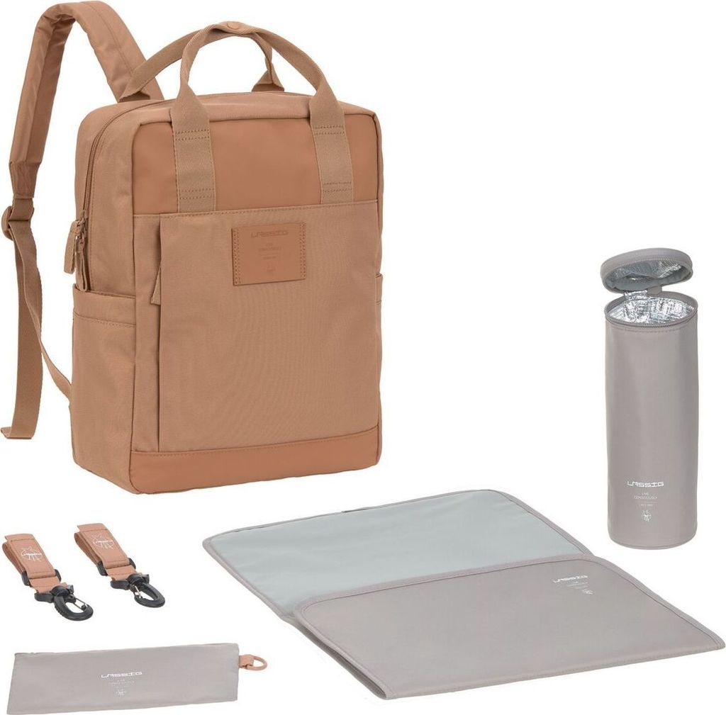 Lässig Wickelrucksack Vividal Backpack - Almond