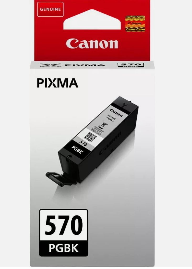 Canon PGI-570PGBK Tinte Pigment-Schwarz, Schwarz, Tinte auf Produktbild 