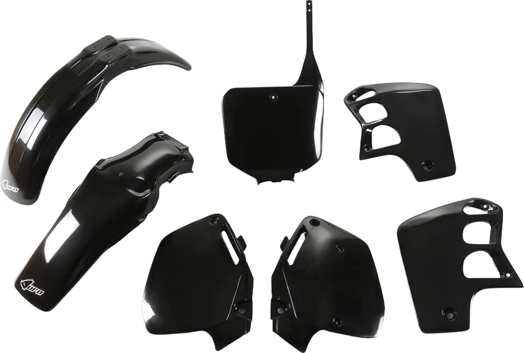 Kit habillage UFO Plast 7 pièces noir ultra résistant Honda CR 500