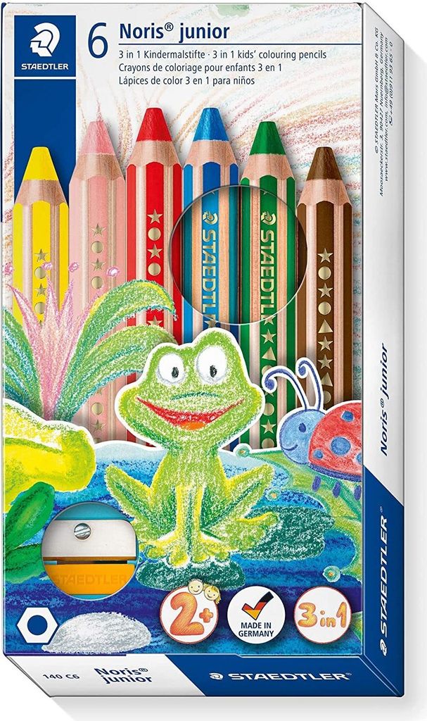 STAEDTLER Buntstift Noris junio 6ST Produktbild