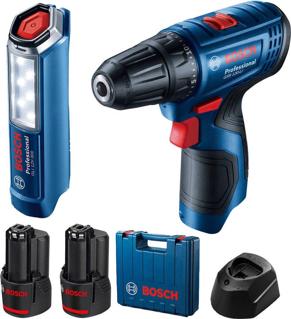 BOSCH DRAINDRIVER 12V 30/14Nm 2x2,0Ah LI-ION Klíč GSR Obrázek produktu 