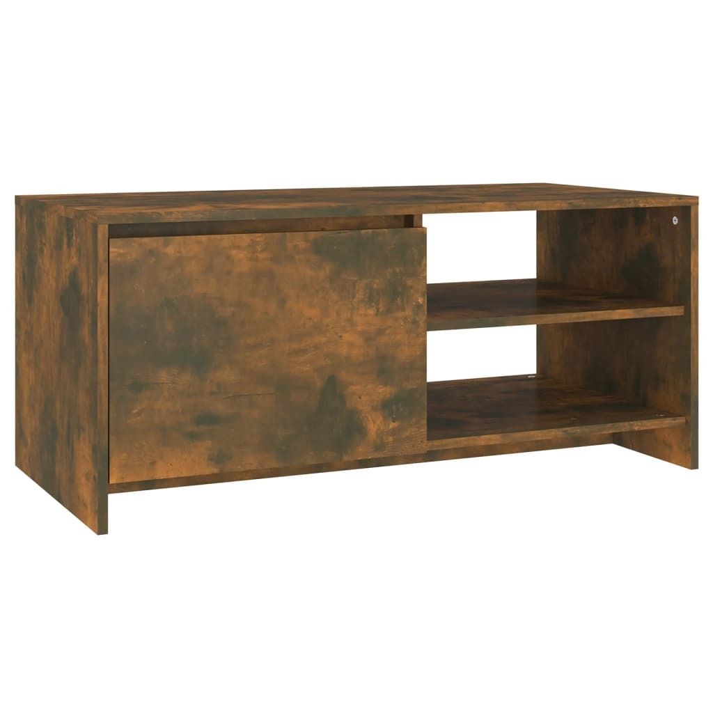 "WINTER SALE"Couchtisch - Wohnzimmer Tisch modern - Räuchereiche 102x50x45 cm Holzwerkstoff - Kaffeetisch NEU1767896
