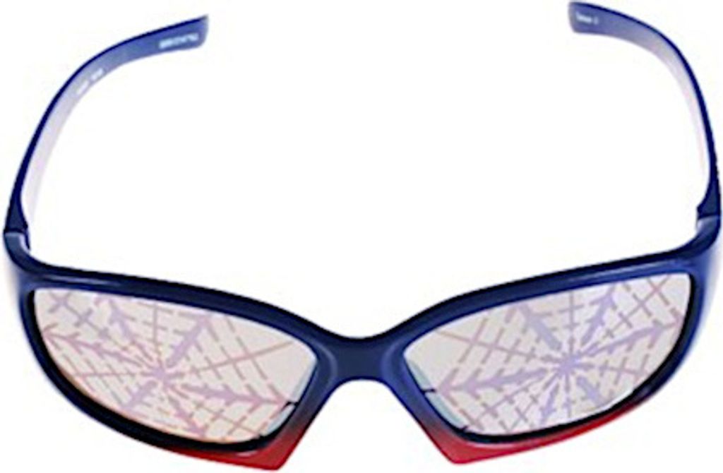 kindersonnenbrille junior 15 x 4 cm Polycarbonat blau/rot