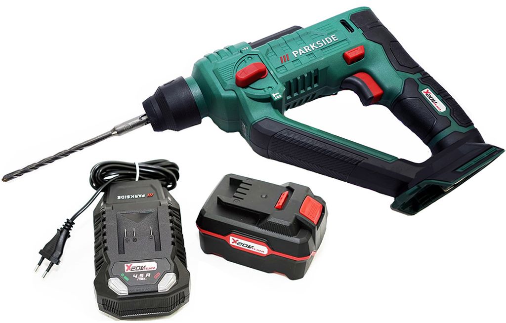 Marteau perforateur sans fil PARKSIDE® 20 V / marteau Image du produit 