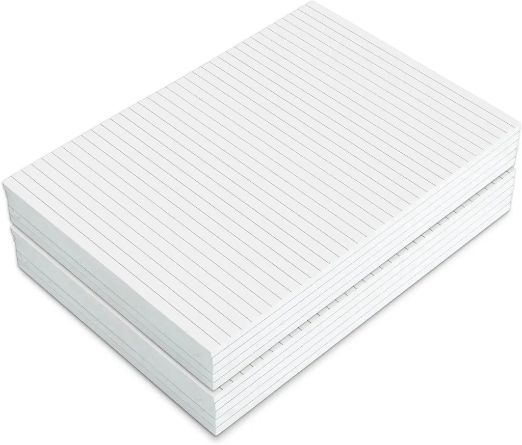 Fornitura 10 Blocchi Notes A4 90g Righe - Standard Qualità Ufficio