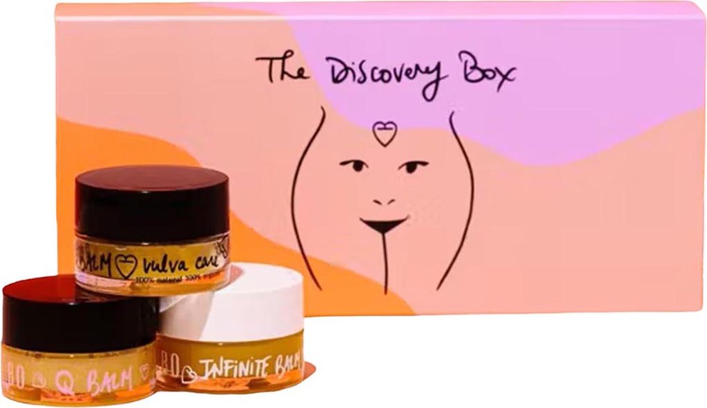BAÛBO The Discovery Box Vulva & Körpercreme – 3 x 15 ml, 100 % natürliche Pflege