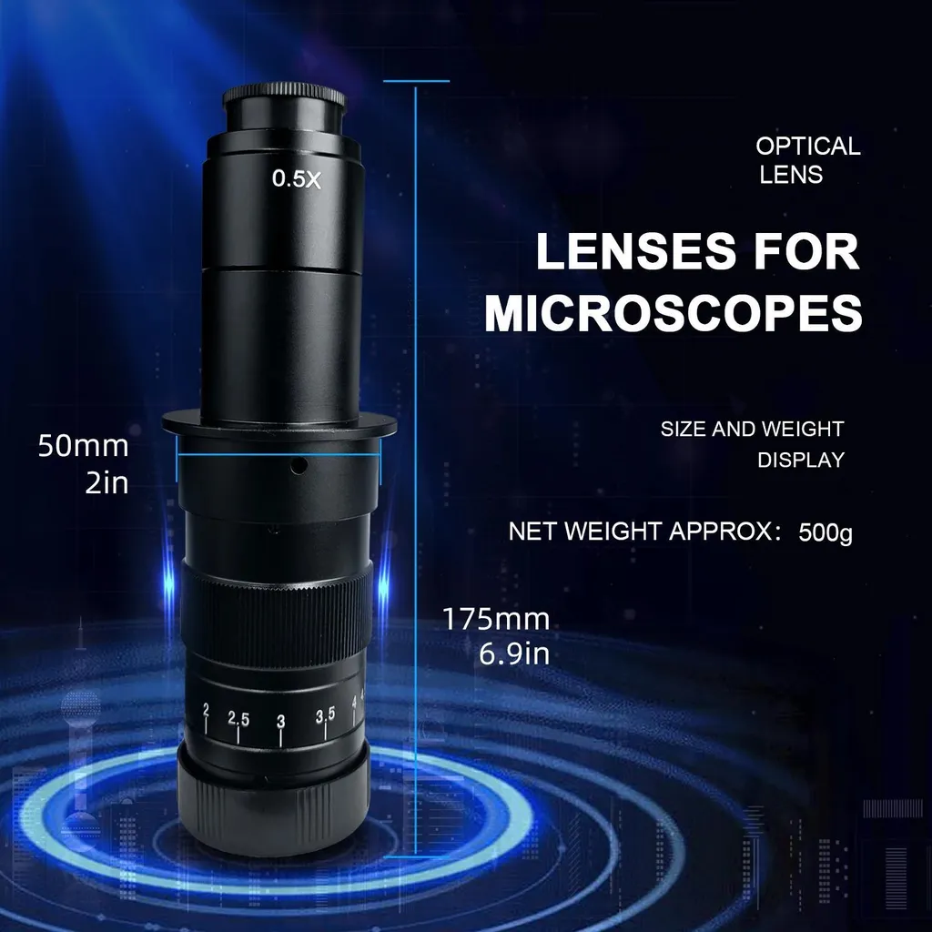 Microscope numérique industriel 180X 48MP avec kit complet pour micro-soudure - 3