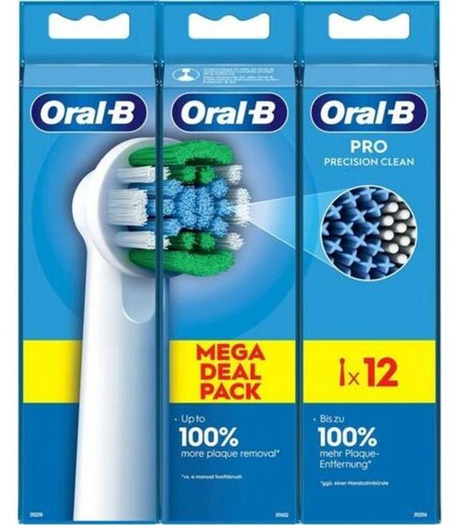 Oral-B AUFSTECKBÜRSTEN 4+4+4 FFS (PRO PRECISION CLEAN)