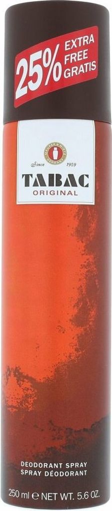 A product shot of a deodorant spray can.