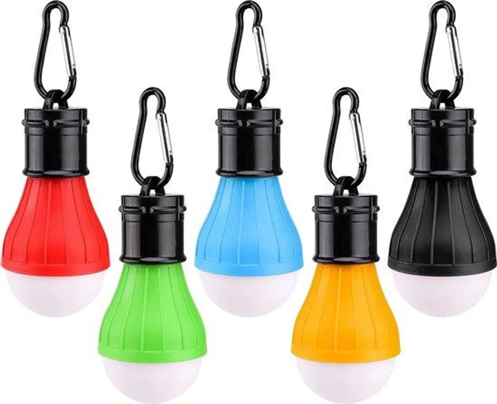 Lampe de camping LED portable lot de 5 lanternes étanches IP65 multi-modes