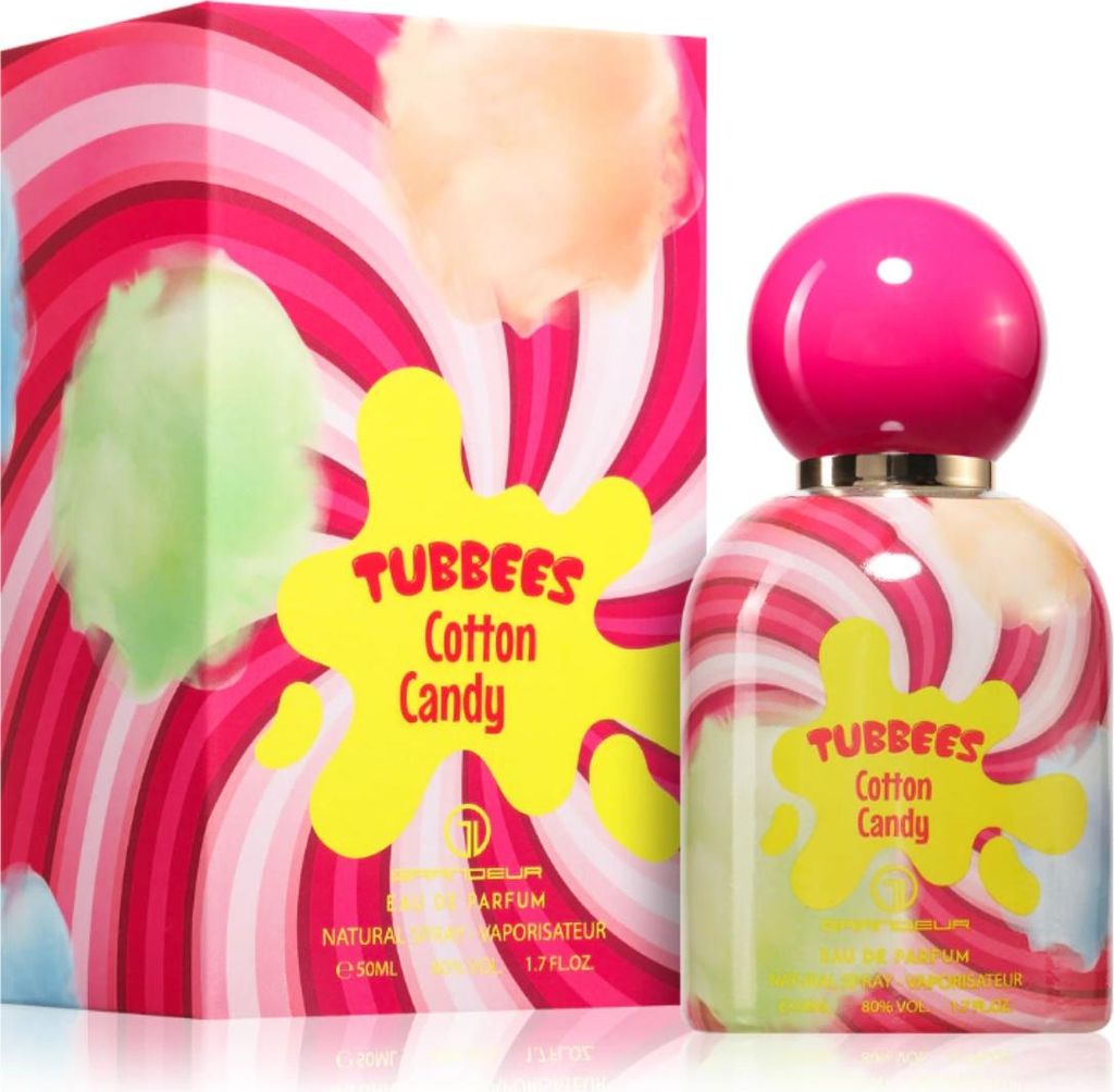 Grandeur Tubbees Cotone Candy EDP 50 ml UNISEX Immagine del prodotto 