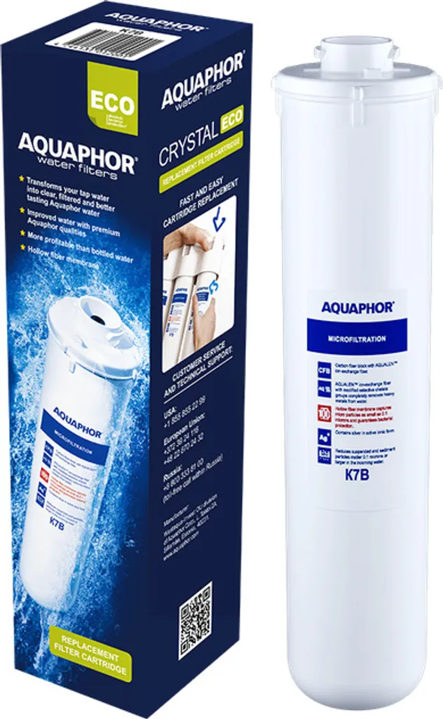 Filtre AQUAPHOR K7B Microfiltration 0,1 Micron avec Anti-Bactérien