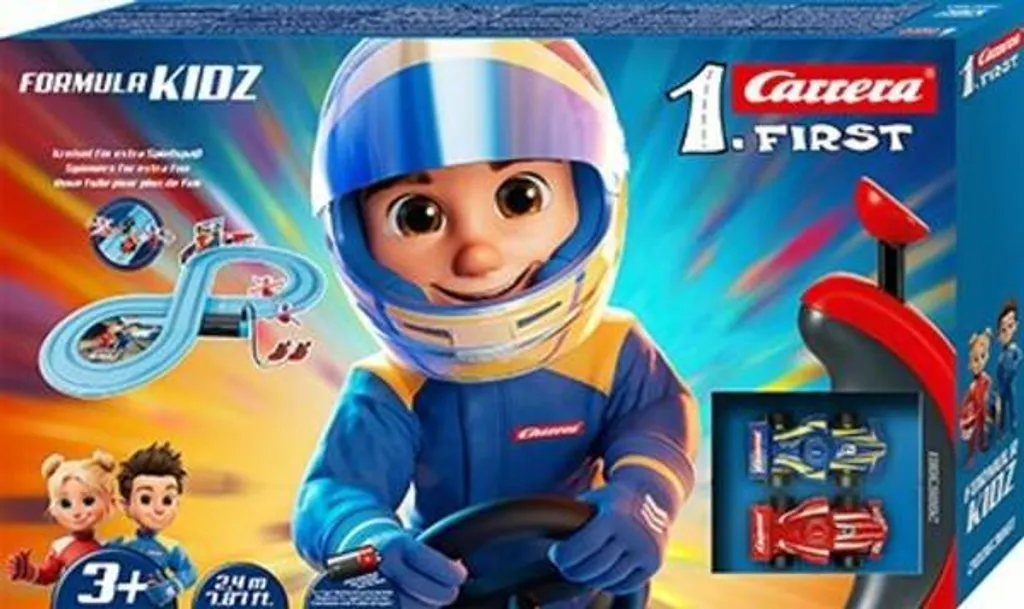 Circuit de course Carrera First Revell FormulaKidz pour enfant dès 3 ans
