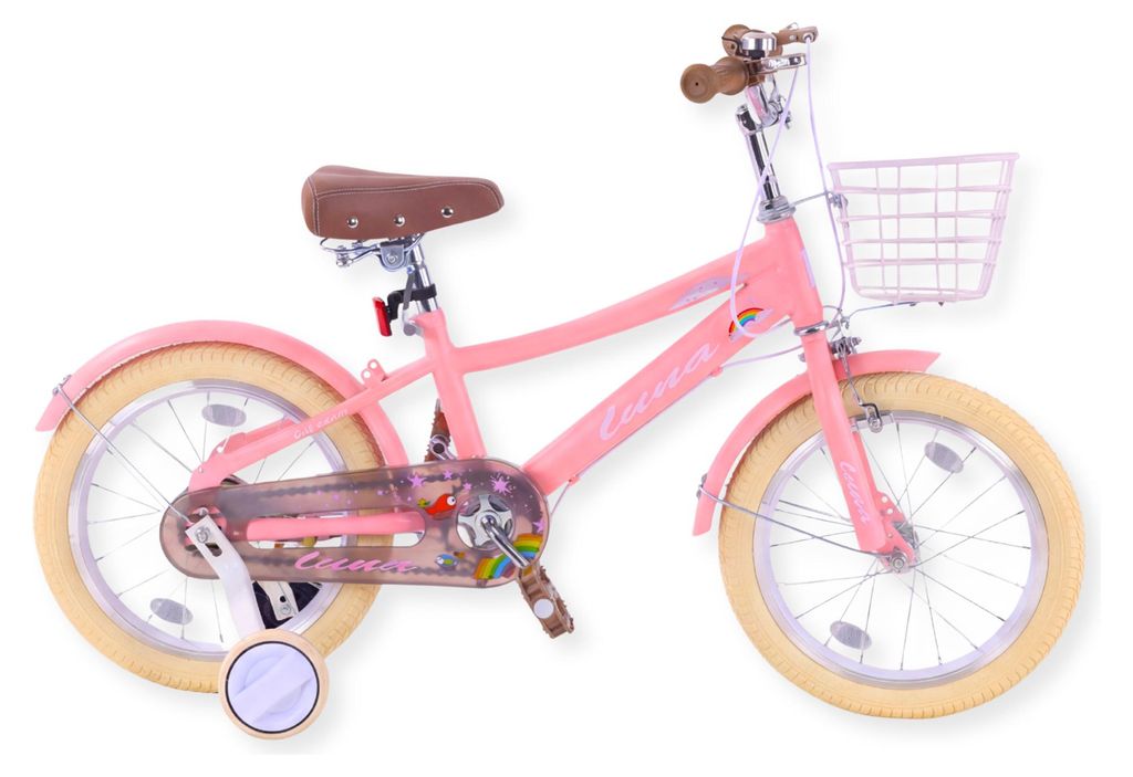 Buxibo - Vélo d'enfant pour fille - Luna - 16 pouces - Rose Image du produit 