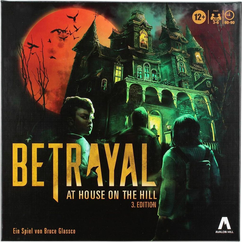 Hasbro Gaming Avalon Hill Betrayal at House on the Hill 3rd Produktbild 