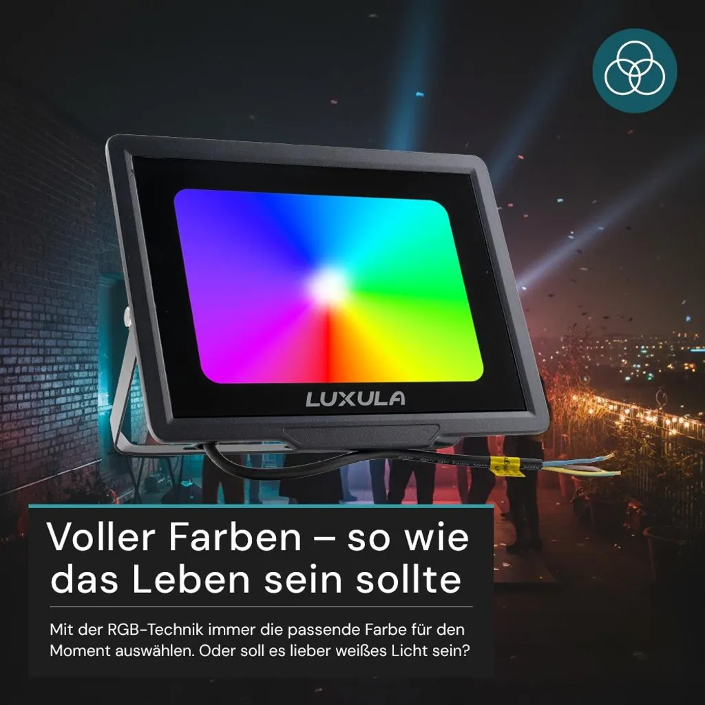 Projecteur LED 50W Étanche IP65 : Solution Éclairage Couleur Durable - 3
