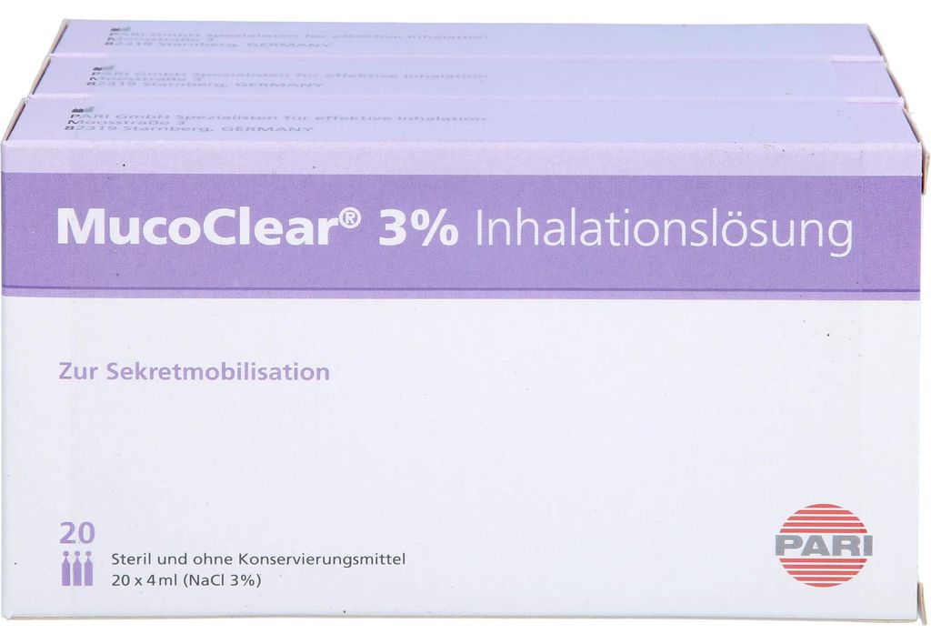 MucoClear 3% Inhalationslösung, 240 ml Lösung Produktbild 
