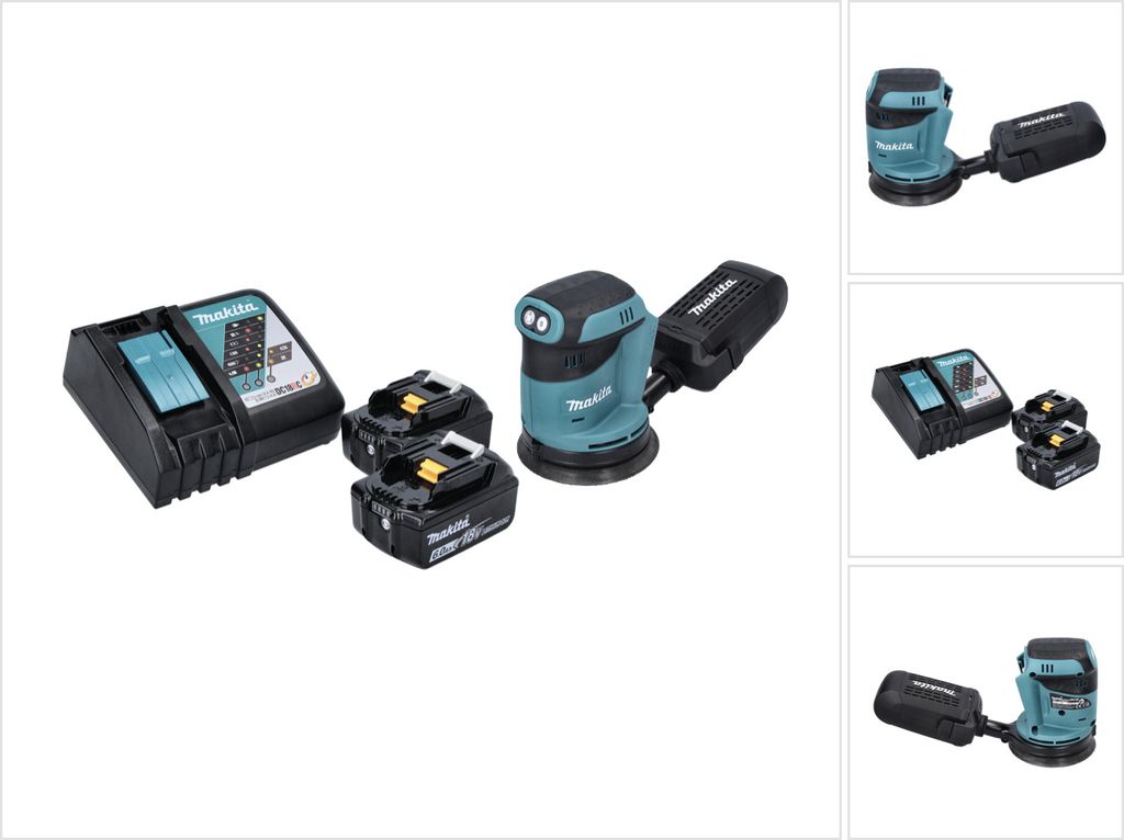 Makita DBO 180 RG akumulatorowa szlifierka oscylacyjna 18 V Zdjęcie produktu 
