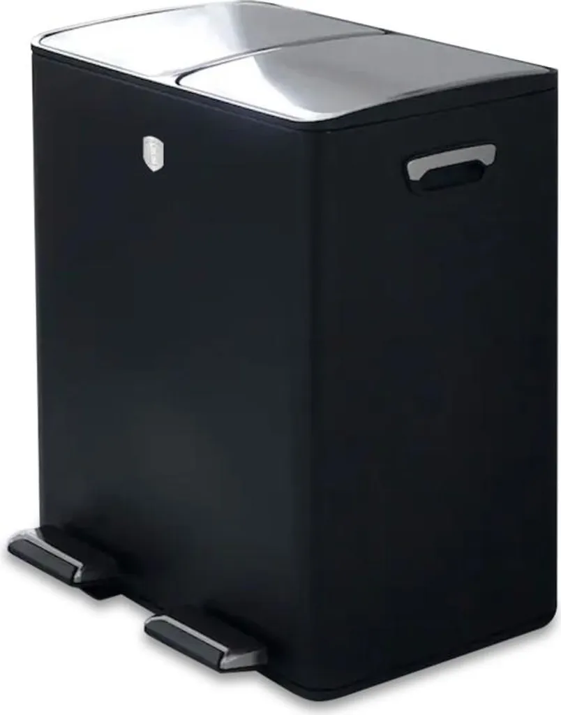 Poubelle cuisine tri sélectif 60L grande capacité pour famille active