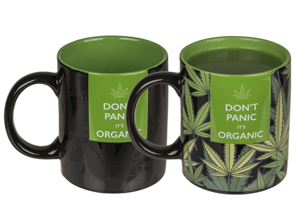 Magický hrnček na konope - konopné listy Obrázok produktu 