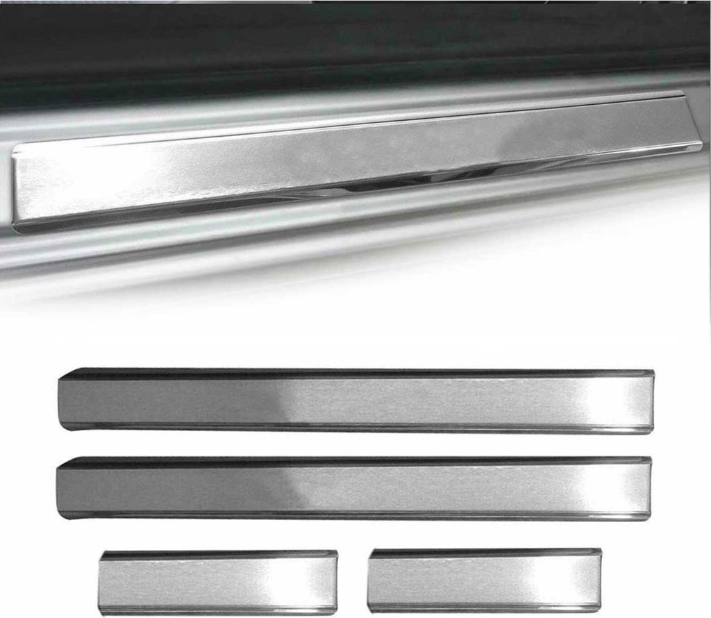 Einstiegsleisten Türschweller für VW Tiguan 2007-2016 Edelstahl Silber 4x