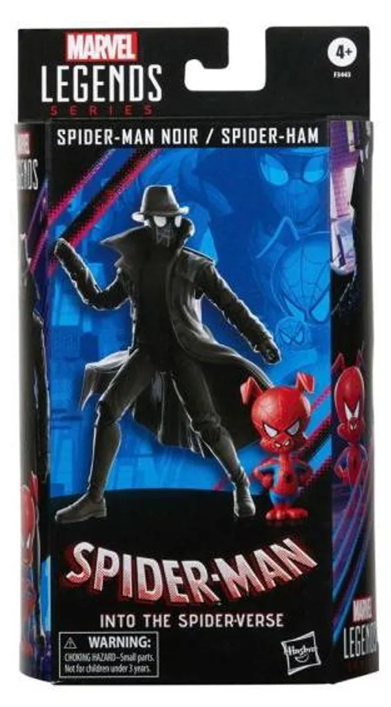 Pack Spider-Man Noir et Spider-Ham Marvel Legends pour Collection Marvel