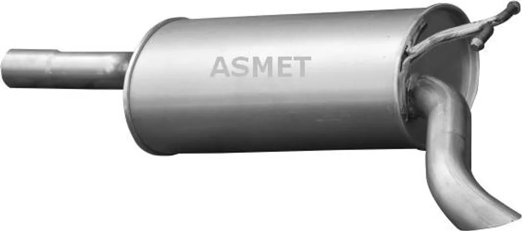 Réparer échappement bruyant Classe E avec Silencieux ASMET 1030 OE