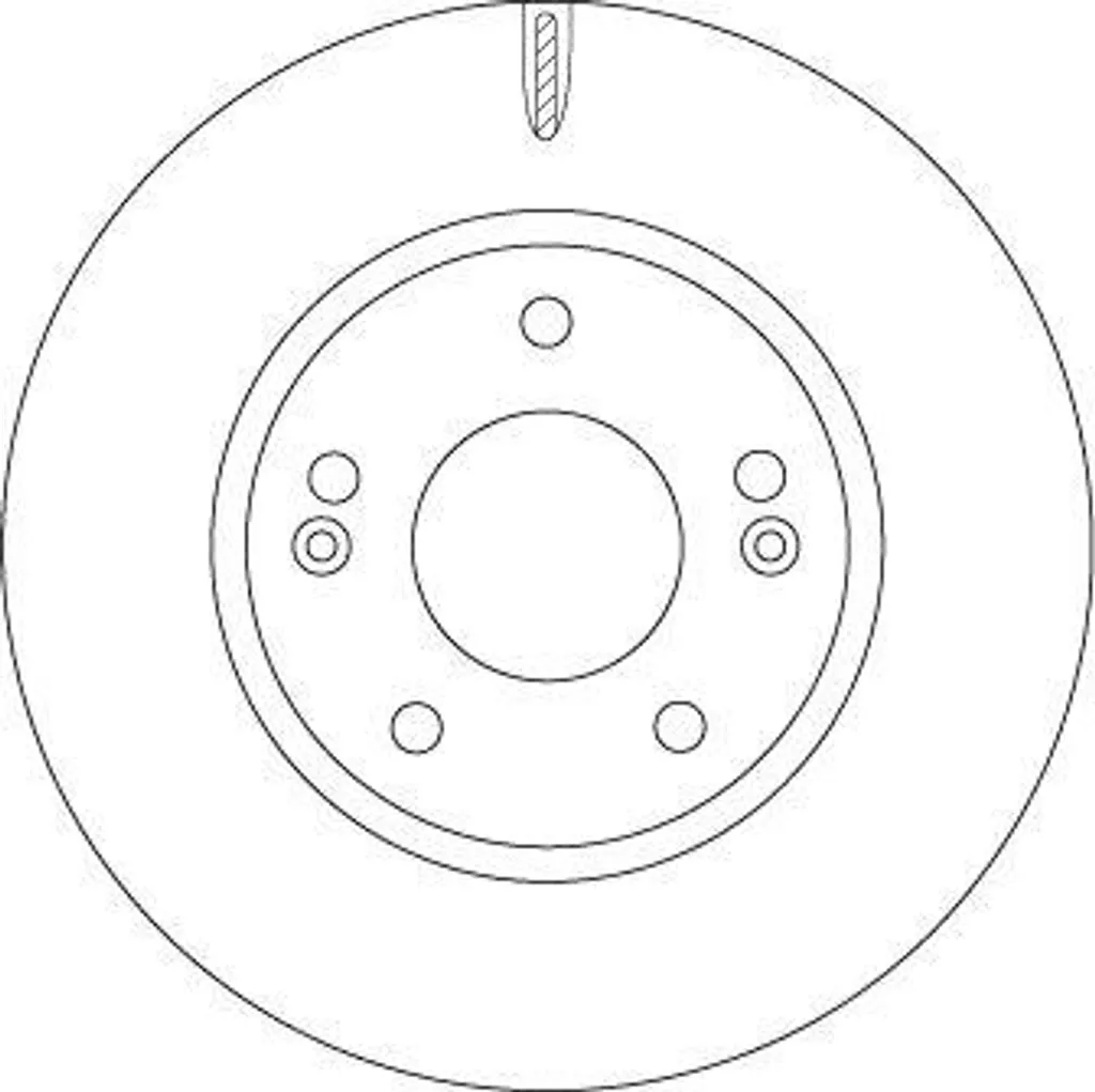 Disque de frein haute teneur en carbone TRW DF6936 OE 51712G2100