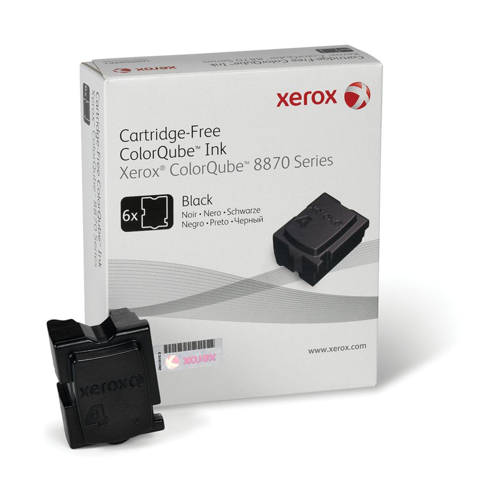 Xerox ColorQube 8700 / 8900 Tintensticks Schwarz (9000 Seiten) - 108R00999, 4 Stück(e), Schwarz, Tintenstrahl, 9000 Seiten, 8700_AS, ColorQube 890...