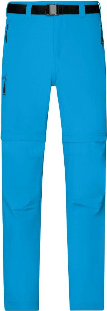 Bi-elastische Outdoorhose in sportlicher Optik bright-blue, Gr. S