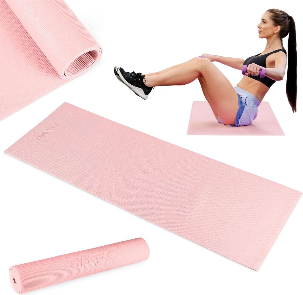 Gymtek® Gymnastikmatte 0,5cm - 173x61cm - Trainingsmatte Produktbild 