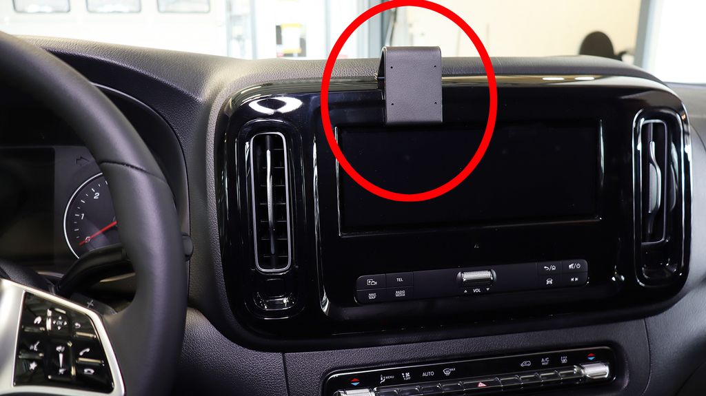 Brodit ProClip Fahrzeughalter 856041 - Mittelbefestigung - Mercedes Benz Vito 24-25
