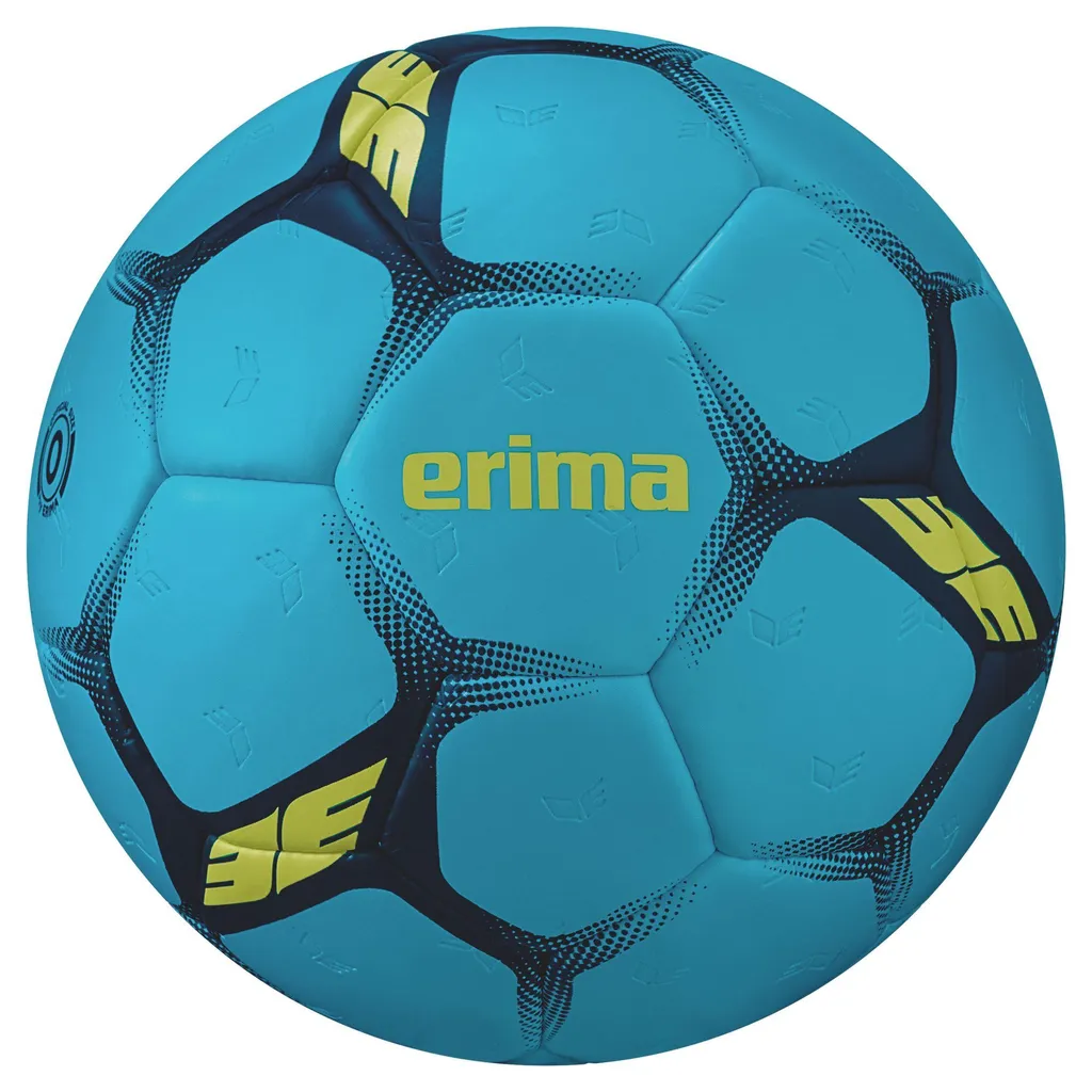 Ballon de Hand Enfant Erima Flash Junior Bleu pour Club et Gymnase