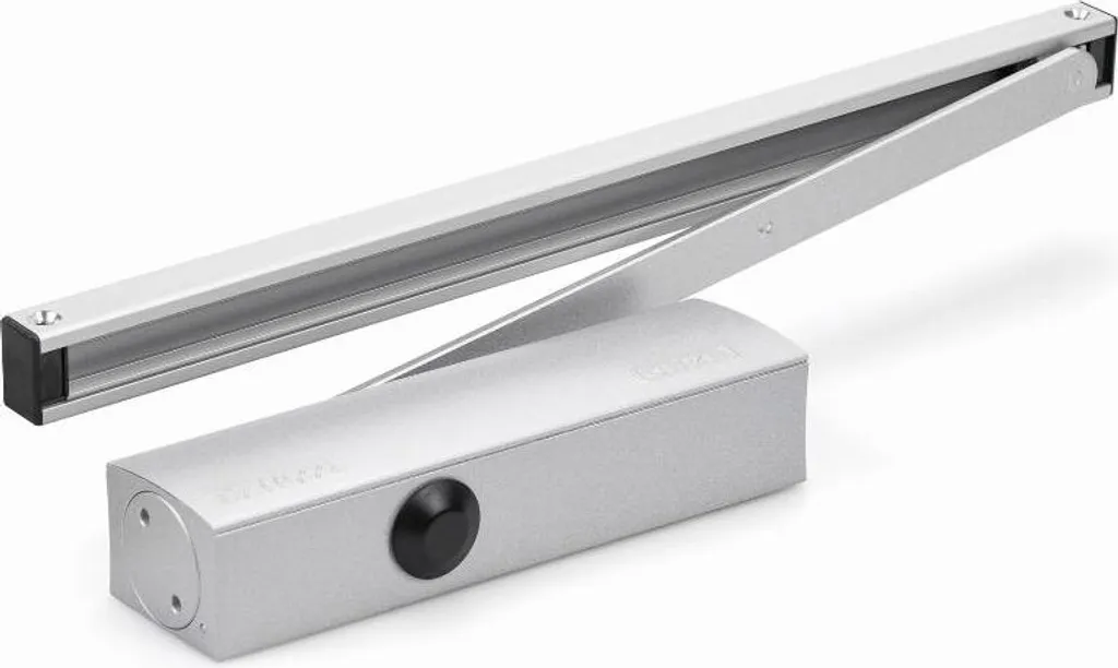 Ferme-porte Asalux Ts Wood Argent : Ferme-porte Hydraulique Porte Bois