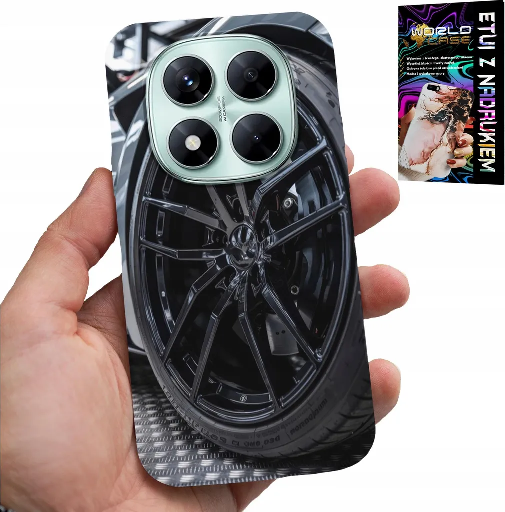 Custodia Xiaomi Note 14 Pro+ 5G Auto Sportiva con Vetro Temperato