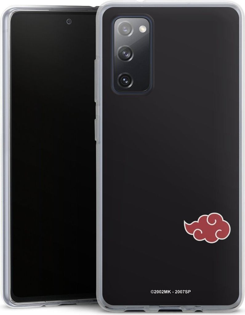DeinDesign Handyhülle für Samsung Galaxy S20 FE 5G Silikon Hülle Case Smartphone Schutzhülle Naruto Shippuden Offizielles Lizenzprodukt Akatsuki