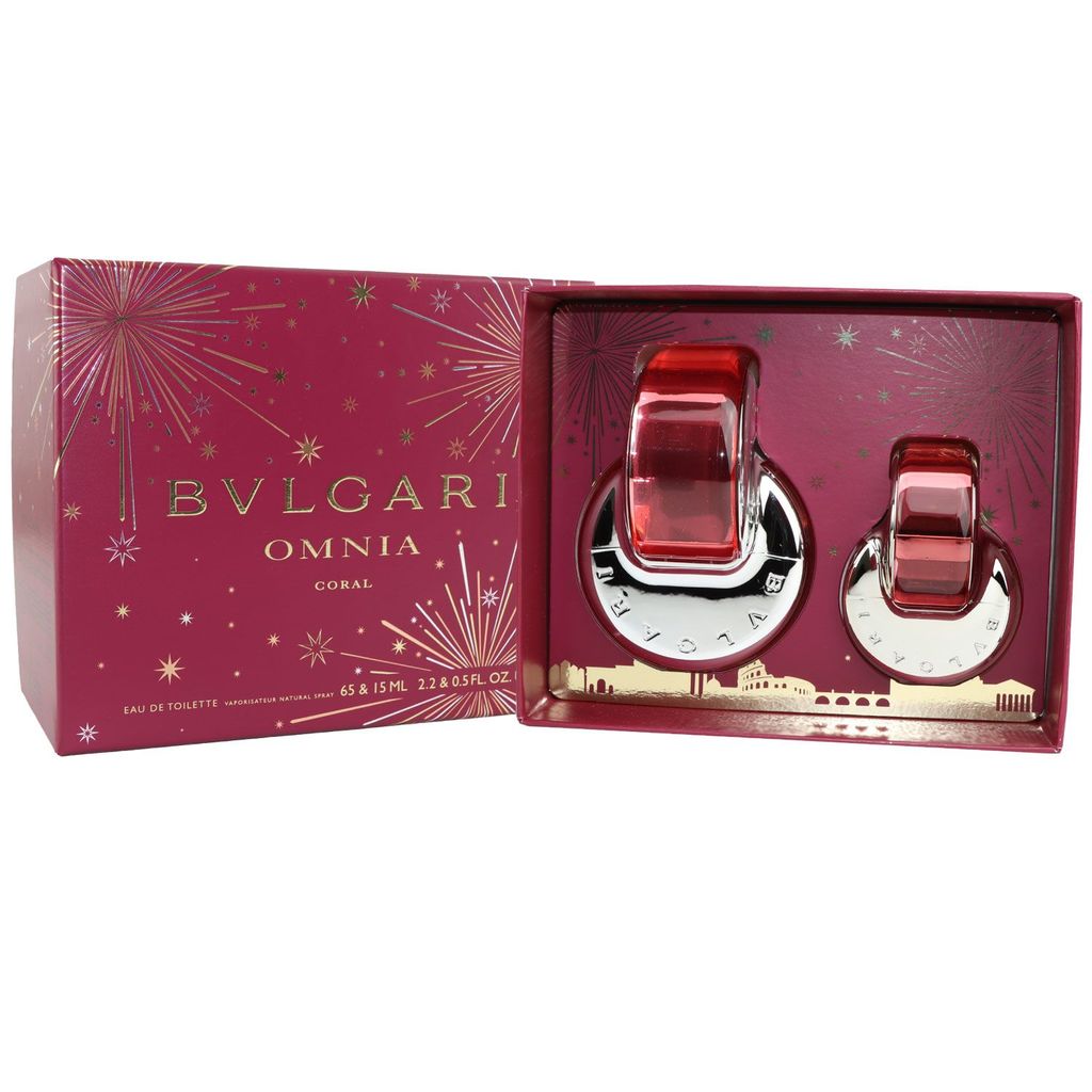 Bvlgari Omnia Coral Set Eau de Toilette 65ml & 15ml