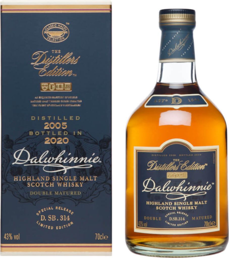 Dalwhinnie Distillers Edition 2020 Whisky, Double Matured, Alkohol, Flasche, 43 %, 700 ml, 761316