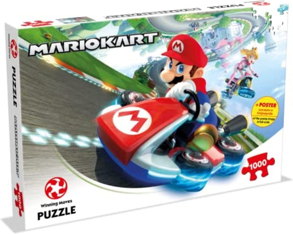 Mario Kart Funracer 1000pc – Lingua: Inglese Immagine del prodotto 