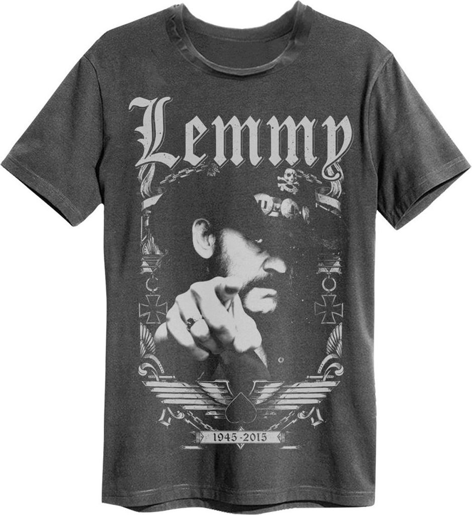 Amplified - "1945" T-Shirt für Herren/Damen Uni GD310 (L) (Anthrazit)